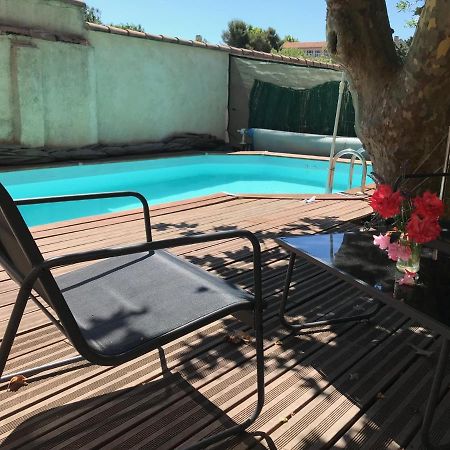 Chambre climatisée avec sdb privée dans une villa avec piscine privée Marsiglia Esterno foto